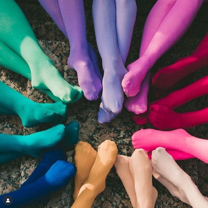 Colorful Tights Circle